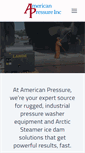 Mobile Screenshot of americanpressureinc.com